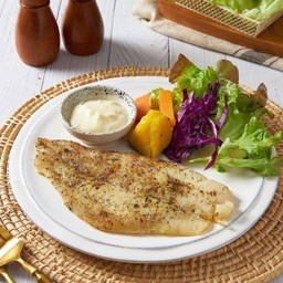 สเต็กปลาดอลลี่สูตรคลีน 210 kcal