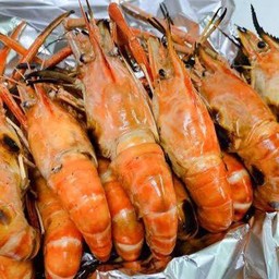 ย.ยุ้ยกุ้งเผา - ทะเลเผา ล็อค A006 ตลาดโกสุมร่วมใจ