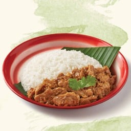 ข้าวหมูทอดกระเทียม