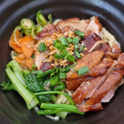 บะหมี่เป็ดย่าง (ไม่ย้อมสี)