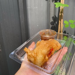 แหนมเห็ดทอด