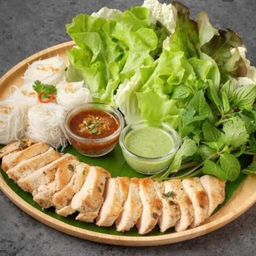 เมี่ยงไก่ย่างสมุนไพร