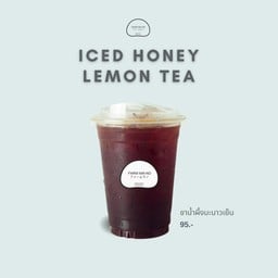 ชาดำน้ำผึ้งมะนาวเย็น Iced Honey Lemon Thai Tea