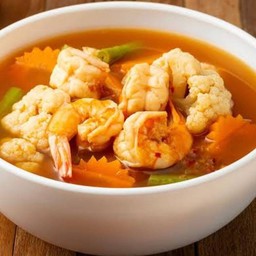 แกงส้มผักรวมกุ้ง
