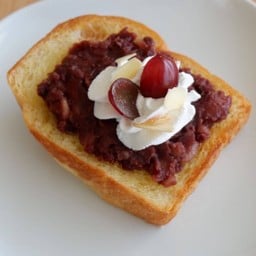 โชคุปังถั่วแดงครีมสด