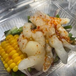 ยำน้ำแตก ตลาดนางรำ บางเสาธง