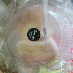 ขนมปังก้อนนึ่ง ชีส+เนย 2 ชิ้น