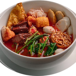 เกาเหลาเย็นตาโฟต้มยำ