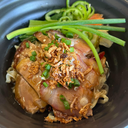 บะหมี่เป็ดย่าง+หมูแดง