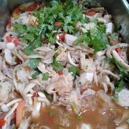 ยำเห็ดเจ
