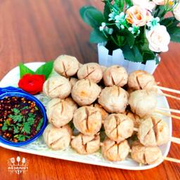 ลูกชิ้นเอ็นไก่ - ปิ้งย่าง