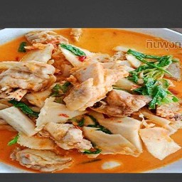 แกงหมูหน่อไม้ดอง (กับข้าว)