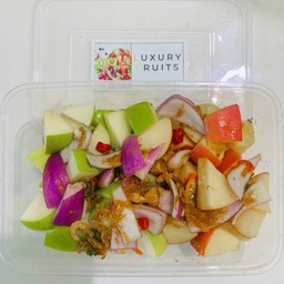 ยำ-แอปเปิ้ลแดง+แอปเปิ้ลเขียว