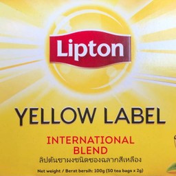 Hot YELLOW LABEL Lipton Tea