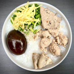 โจ๊กไข่เยี่ยวม้า ธรรมดา