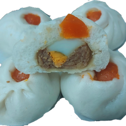 หมูสับไข่เค็ม 10 ลูกแถม1(อุ่นพร้อมทาน)