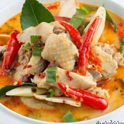 ต้มยำไก่น้ำข้น (เป็นกับข้าว)