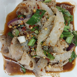 ลาบผ้าขี้ริ้ว (เนื้อ)