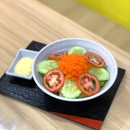 สลัดผักไข่กุ้ง