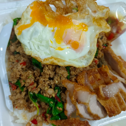 ผัดฉ่านกกระจอกเทศ