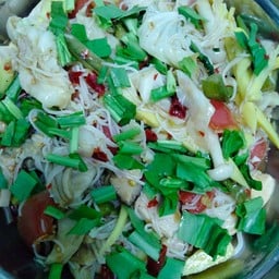 ตำลาว ตำขนมจีน  ผลไม้สด🥬🍉🥭🥥