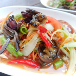 ตำปูปลาร้า เมนูขายดี‼️