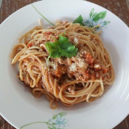 สปาเก็ตตี้ซอสมะเขือเทศ