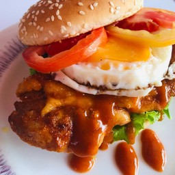เบอร์เกอร์สไปร์ซี่ไก่  A
