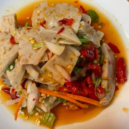 ยำหมูยอ 