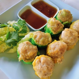 ขนมจีบกุ้งปู12ลูก