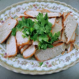 หมูแดงสับ