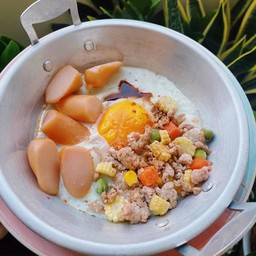 กระเพรารสเด็ด 🌶️ หมี่ไก่ฉีก ครัวอนันต์
