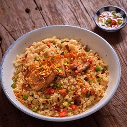 คั่วพริกเกลือ (คลุกข้าว)