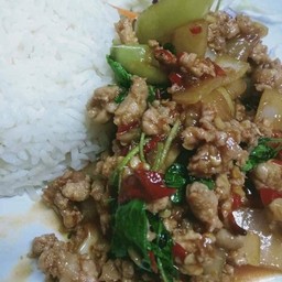 ข้าวกะเพราหมู