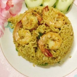 พริกแกงกุ้ง+คลุกข้าว