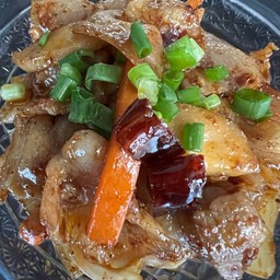 สามชั้นผัดหม่าล่า