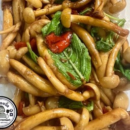 ข้าวกะเพราเห็ด(เห็ดล้วน) ต้องเบิ้ล