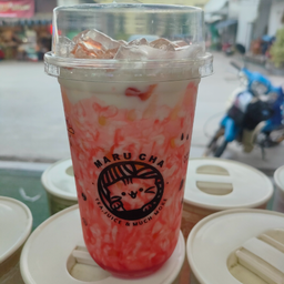 นมสดสตอเบอร์รี่