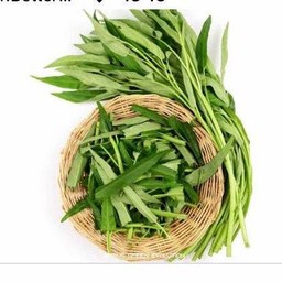 ผักบุ้งลวก