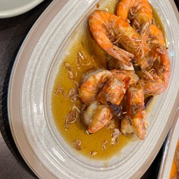 กุ้งราดซอสมะขาม