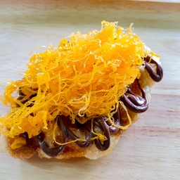 ครอฟเฟิล นูเทลล่า ฝอยทอง  30g