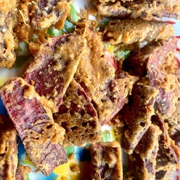 มันม่วงทอด