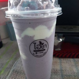 บลูเบอร์รี่โยเกิร์ตปั่น