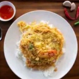 ข้าวไข่เจียวหมูสับ