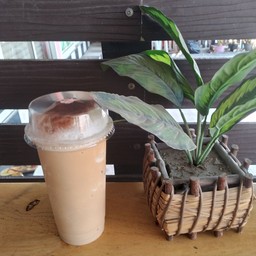 กาแฟสด คาปูชิโน่ปั่น แก้ว 22 ออนช์