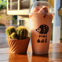 นมสดผลไม้ปั่น