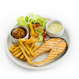 สเต็กปลาเเซลมอน