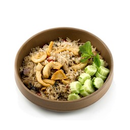 ข้าวผัดพริกสดปลาทูกากหมู