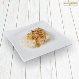 ข้าวเหนียวหน้าปลาแห้ง