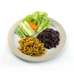 คั่วกลิ้งอกไก่สับ(คลีน)